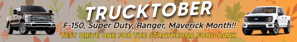 A Trucktober banner for Sherwood Ford