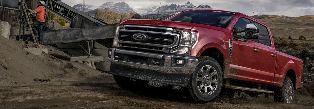 What are the 2020 Ford Super Duty engine options?