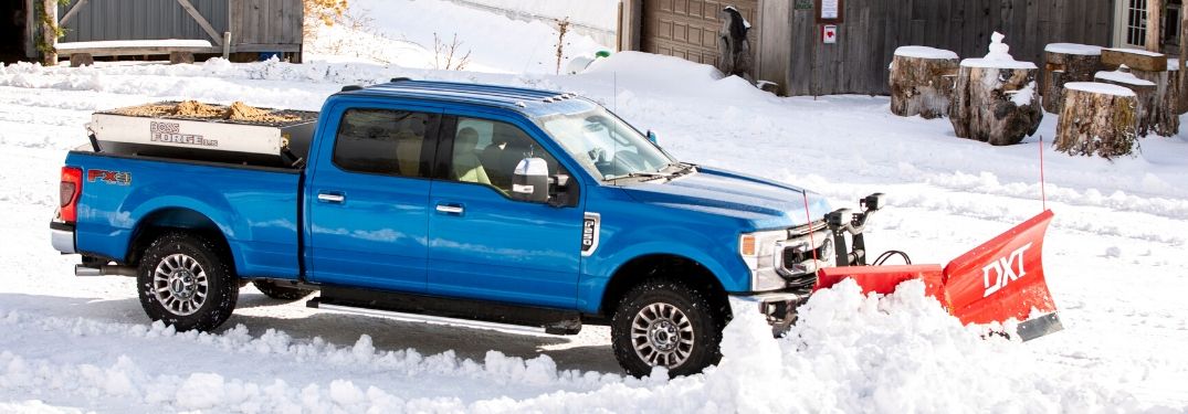 What is the best truck for plowing snow?
