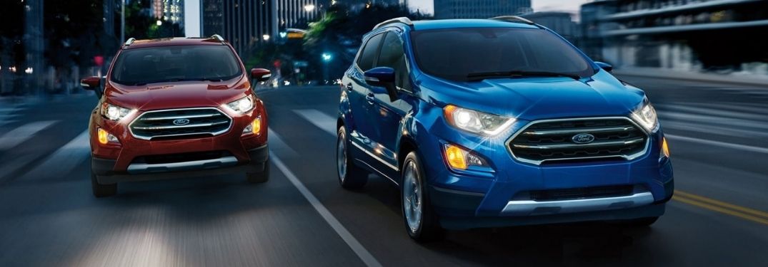 What are the key features of the 2021 Ford EcoSport?