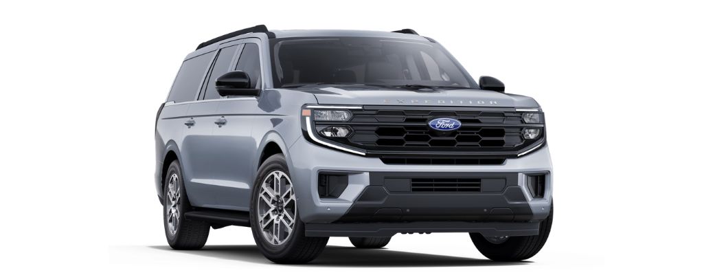 2025 Ford Epedition MAX side and front view