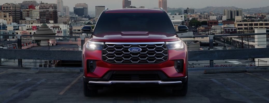 2025 Ford Explorer front view