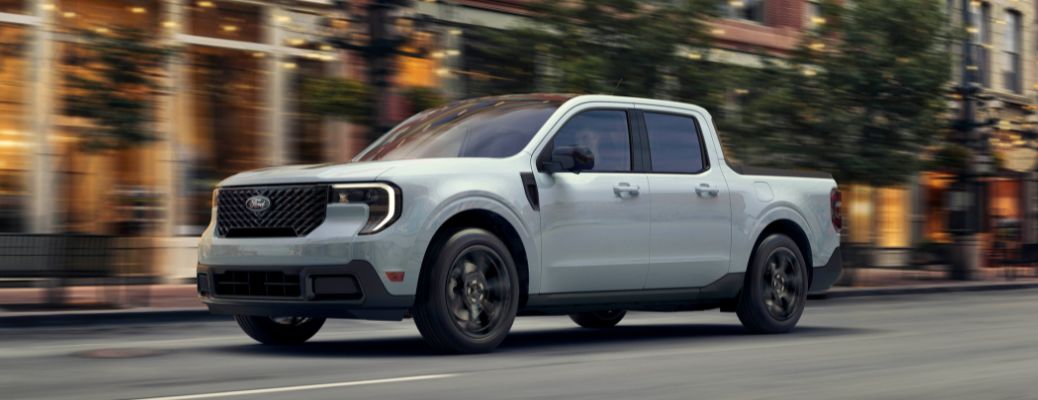 2025 Ford Maverick front and side view