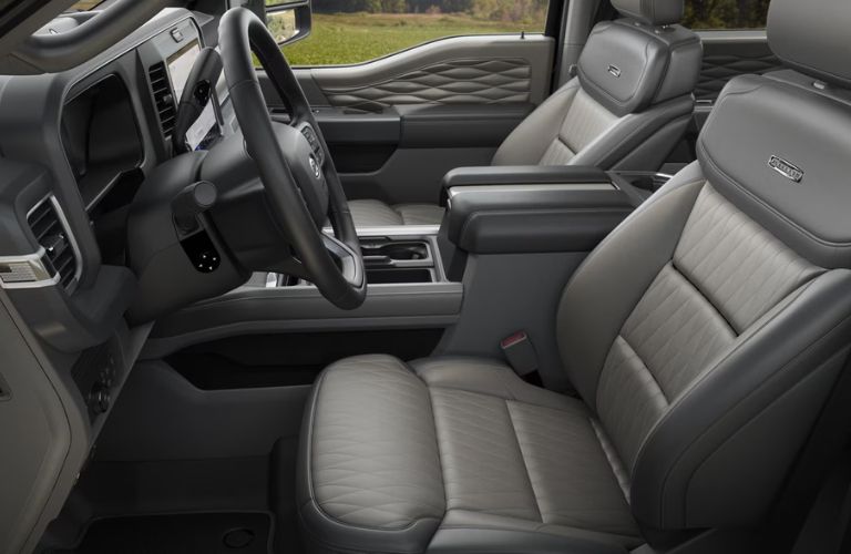 2026 Ford Super Duty F-350 front interior