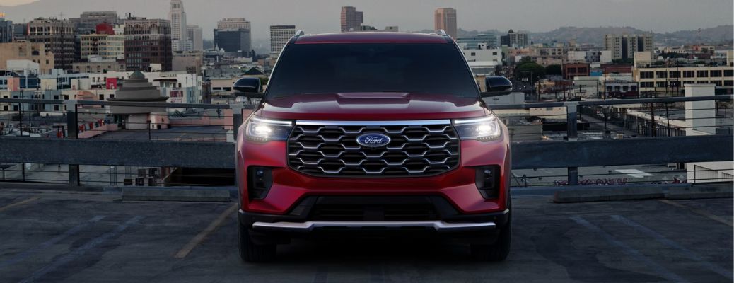 2026 Ford Explorer front view