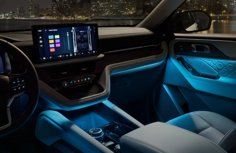 2026 Ford Explorer front interior