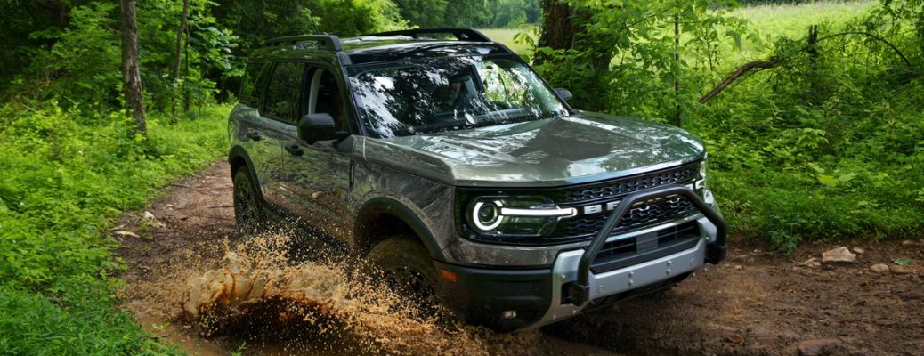 2026 Ford Bronco Sport side and front view