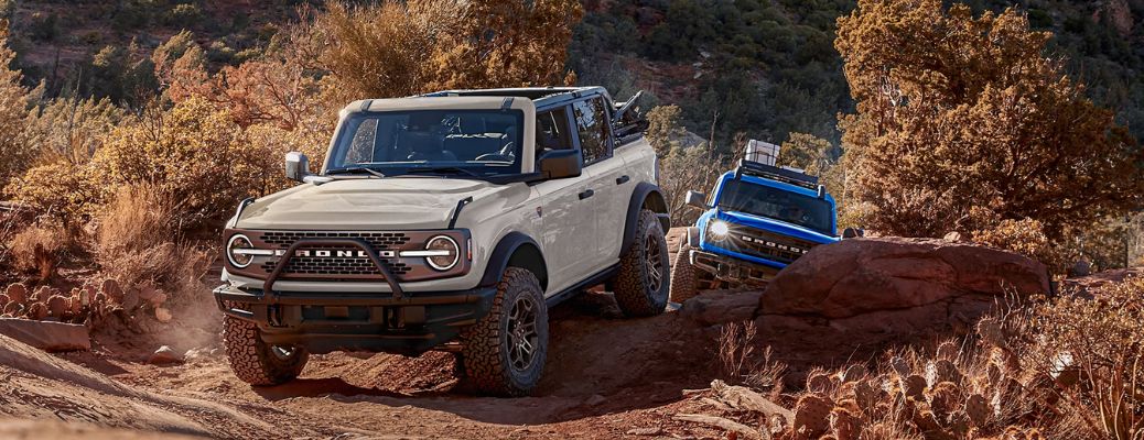 2026 Ford Bronco off-roading