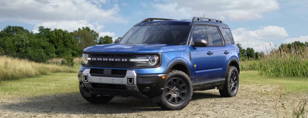 2026 Ford Bronco Sport front and side view
