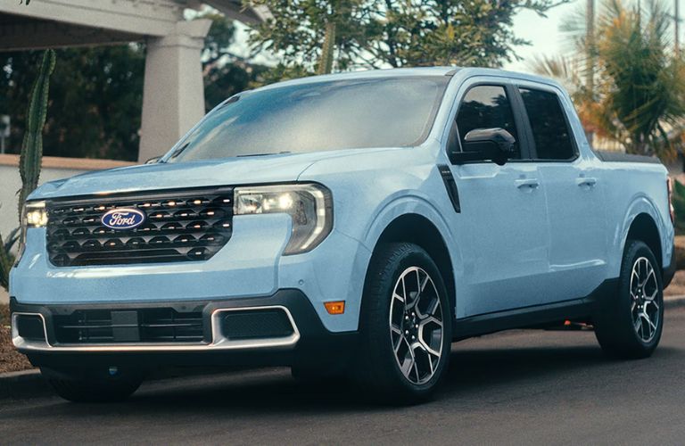2026 Ford Maverick front and side view