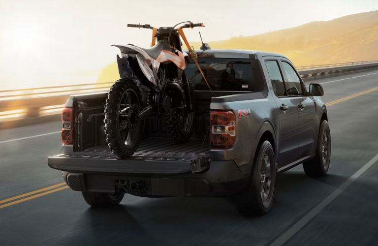 2026 Ford Maverick carrying a bike