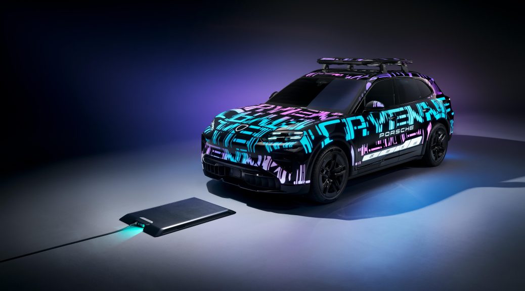 New Porsche wireless charging technology