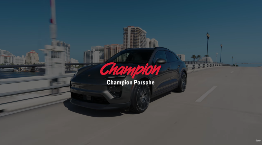 how to charge your porsche macan electric video by champion porsche