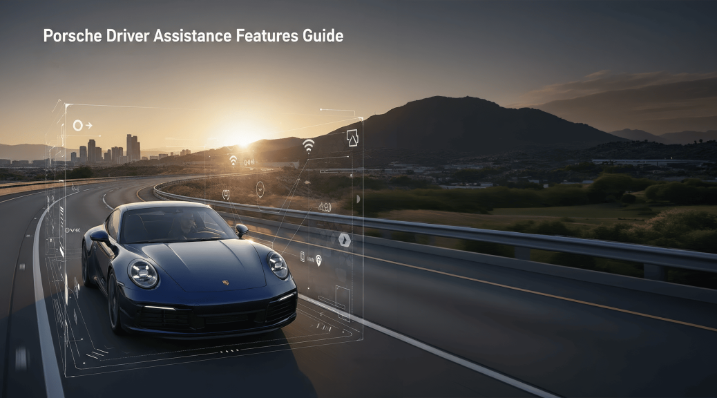Porsche driver assistance features 2026, Porsche InnoDrive vs Adaptive Cruise Control, Porsche Active Lane Keeping vs Lane Keep Assist, Porsche Traffic Jam Assist, Porsche Night Vision Assist, Porsche Surround View, Porsche Remote ParkAssist, 2026 Porsche 911 safety features, 2026 Porsche Cayenne assistance systems, Porsche Lane Change Assist