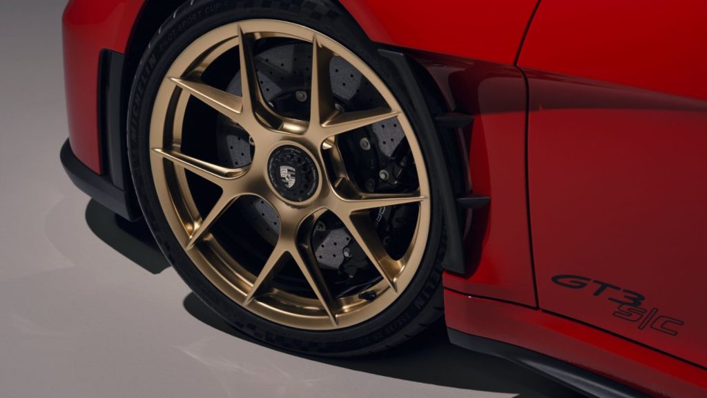Porsche 911 GT3 S/C premieres forged alloy wheels