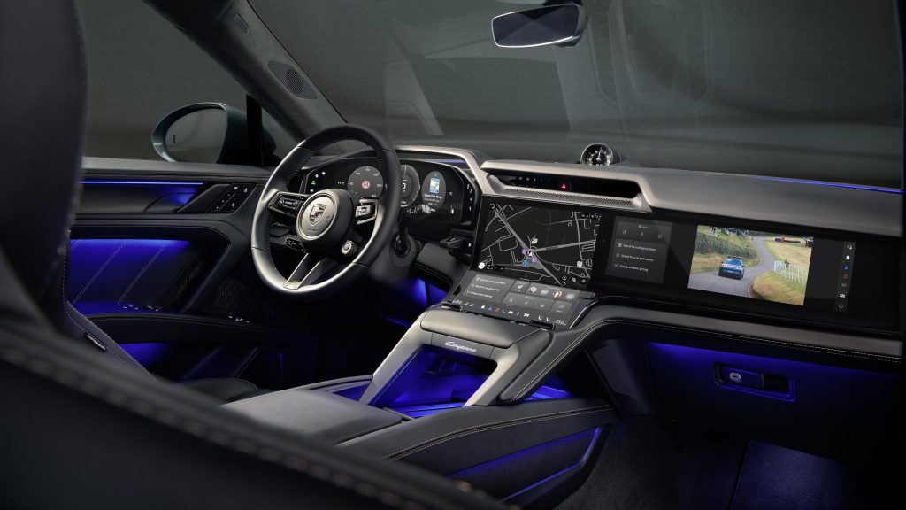 cayenne electric interior