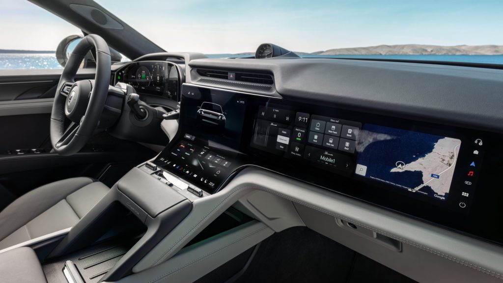 New 2026 Porsche Cayenne Coupe Electric interior