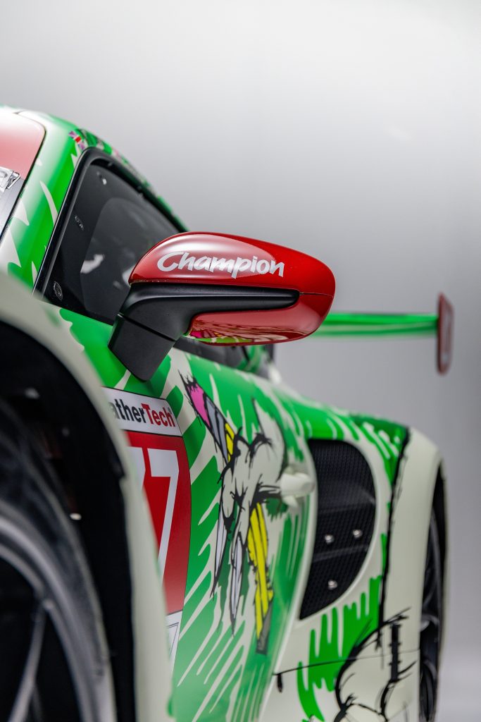 AO Racing Sketchy partnership champion porsche