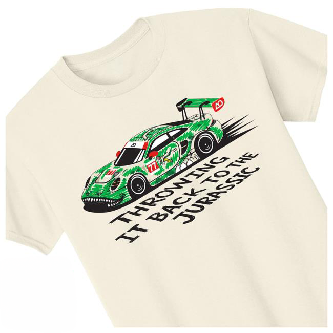 AO Racing Sketchy partnership champion porsche merch t-shirt