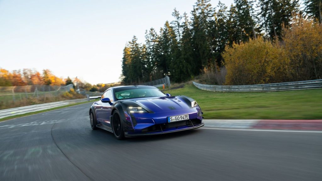 Taycan Turbo GT Manthey Kit Nürburgring Record | Champion Porsche track