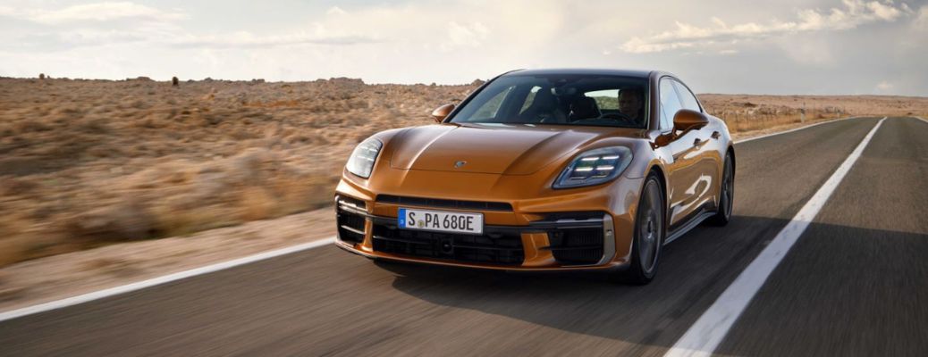 2026 Porsche Panamera on the road