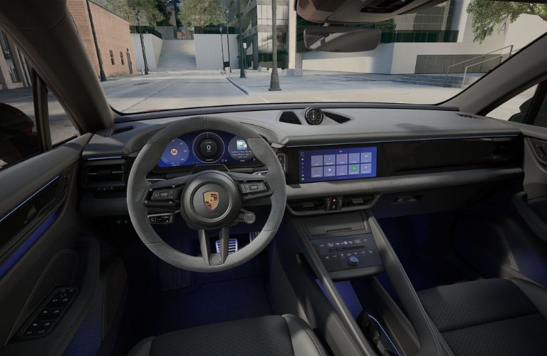 2026 Porsche Macan GTS interior front dash