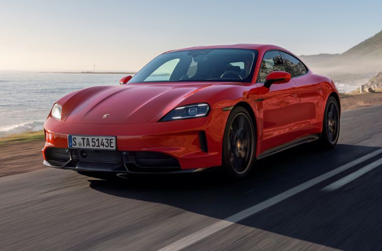 2026 Porsche Taycan exterior front view