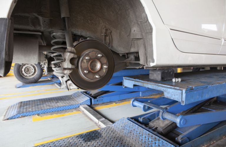 Suspension system of a vehicle