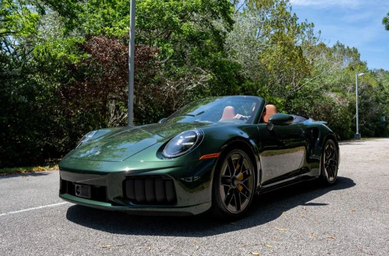2026 Porsche Turbo S exterior front side view
