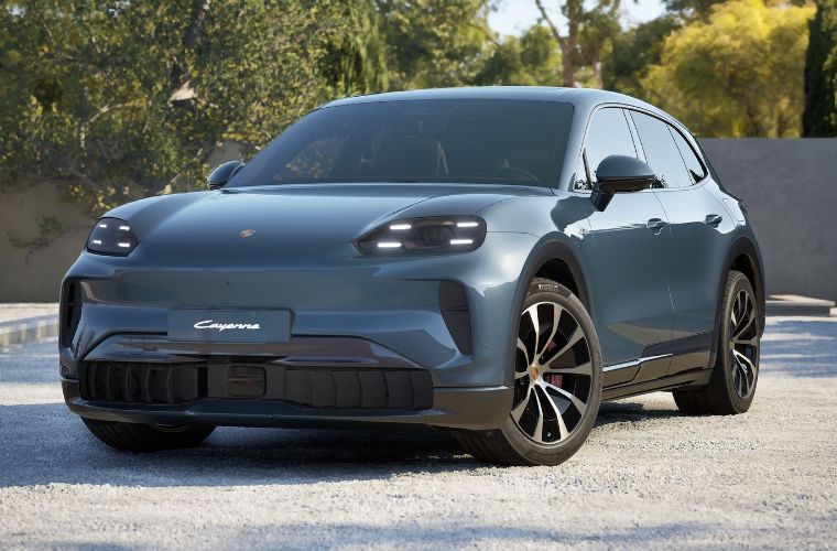 2027 Porsche Cayenne S Electric exterior front side view