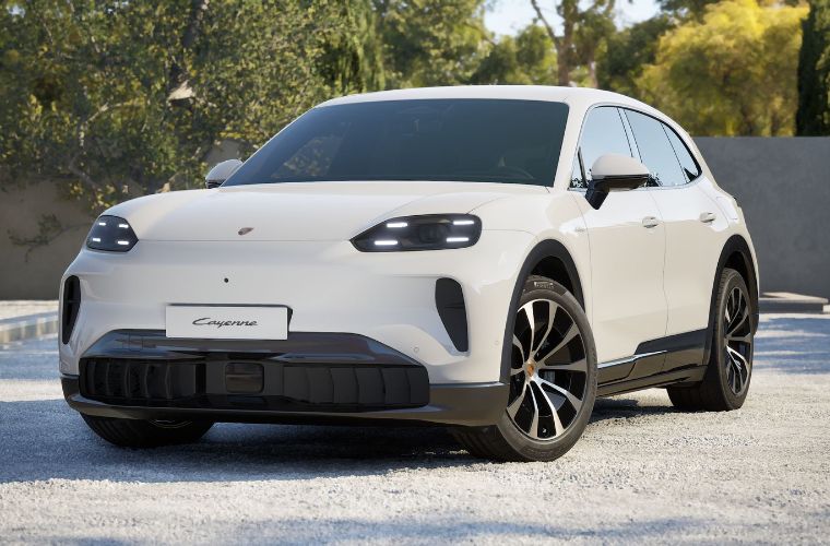 2027 Porsche Cayenne Electric exterior front view