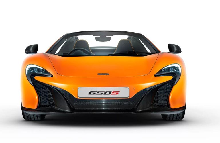 front view image of a McLaren 650 S