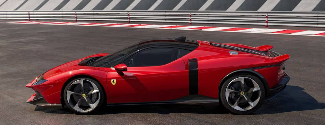 A side exterior view of the 2026 Ferrari 849 Testarossa