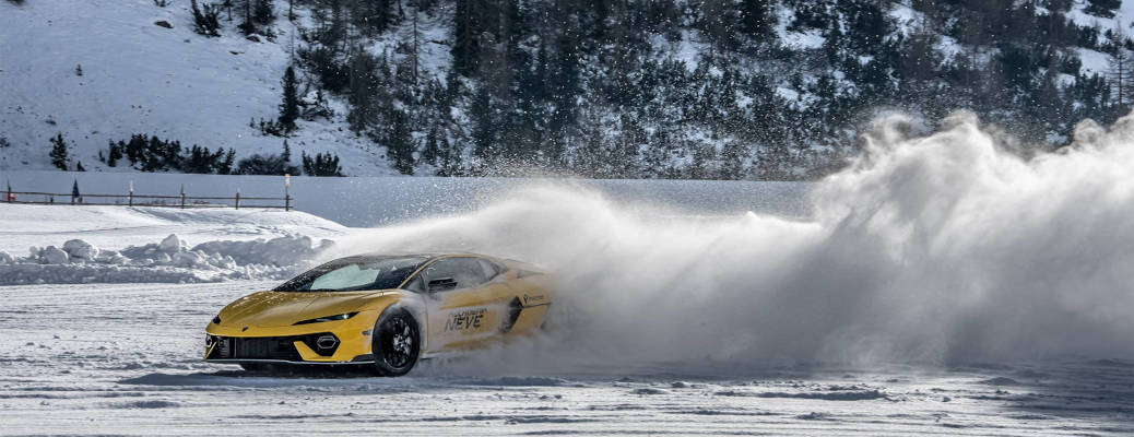 Peak Performance on Ice: The Lamborghini Neve Experience