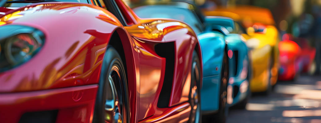 A car show with a focus on exotic cars, such as ModaMiami or Miami Concours