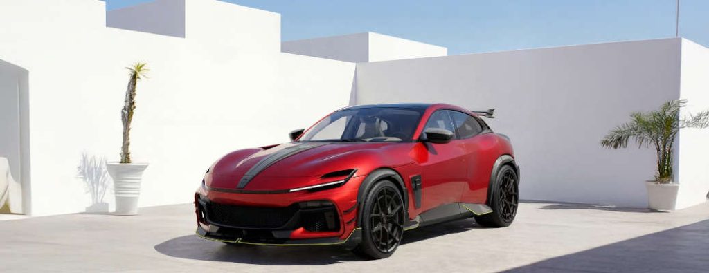 The new Mansory Purosangue Soft Build