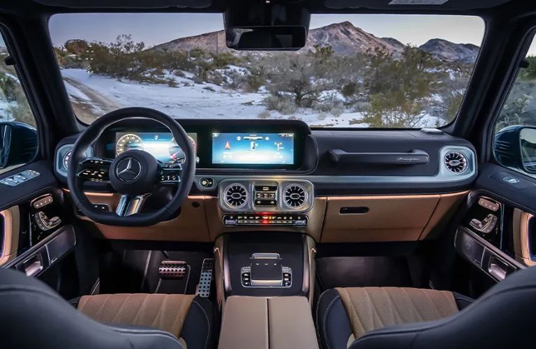 2026 Mercedes-Benz G-Class SUV cabin view