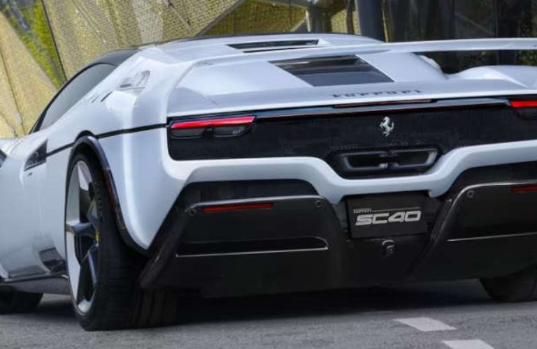 Rear view of the 2026 Ferrari 296 GTB