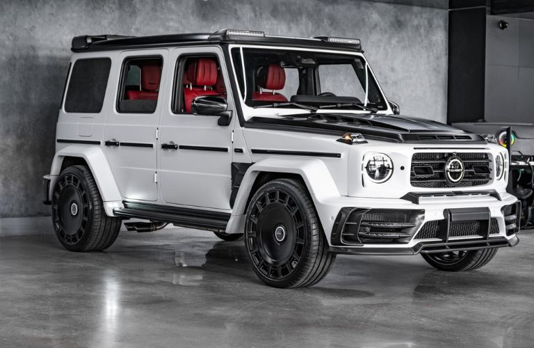 Front-quarter view of the 2026 Mercedes-Benz G-Class Mansory