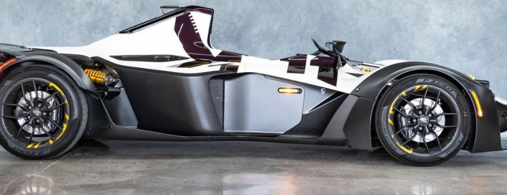 Side view of the 2023 BAC Mono