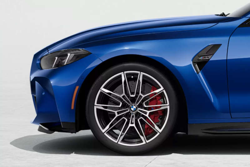 Front wheel of the 2025 BMW M4