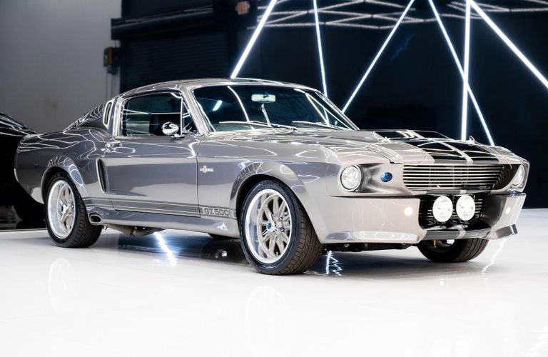 Front-quarter view of the 1967 Ford Mustang Fastback