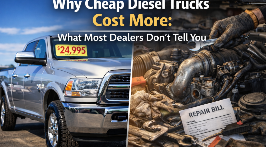 why cheap diesel trucks cost more used diesel buyer guide