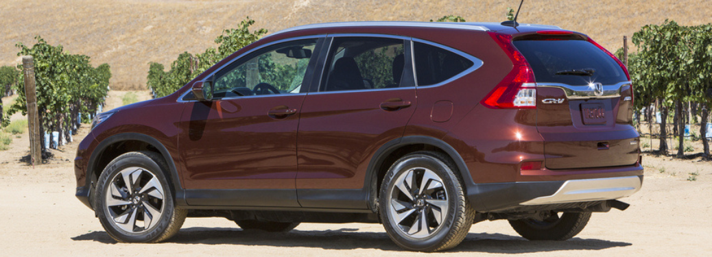 Side view of the 2016 Honda CR-V
