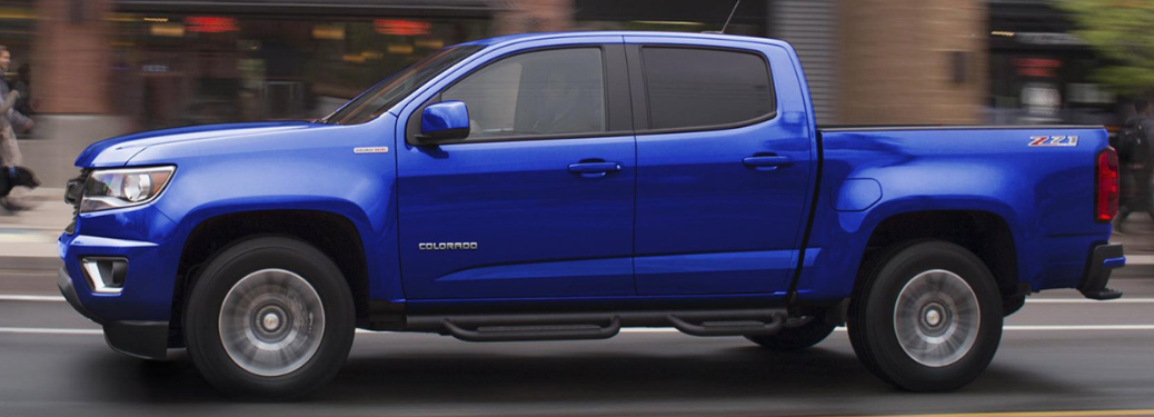 2017 Chevy Colorado side view