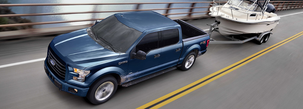 2017 Ford F-150 on road
