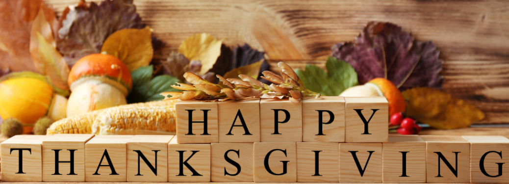 A poster of Happy Thanksgiving