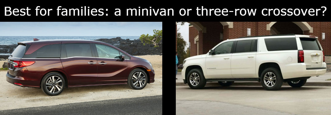 Are minivans or crossovers better for families?