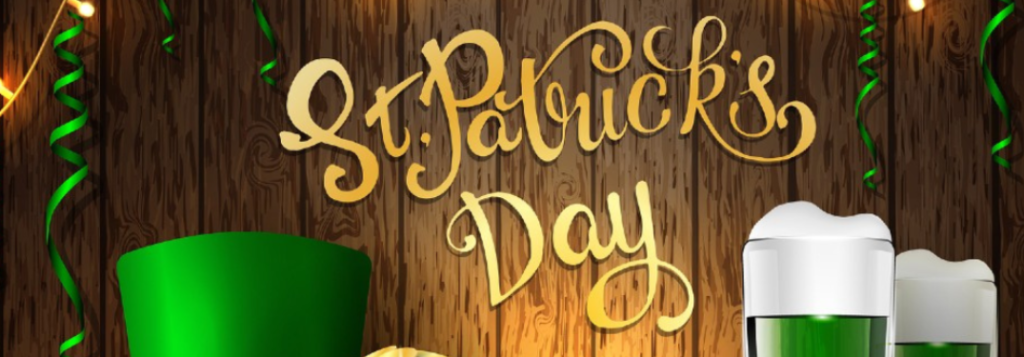 A poster on St. Patrick’s Day