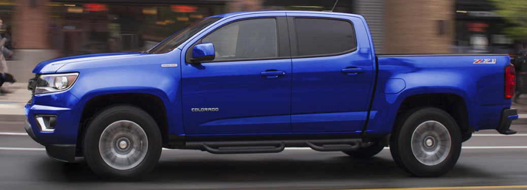 2017 Chevy Colorado side view